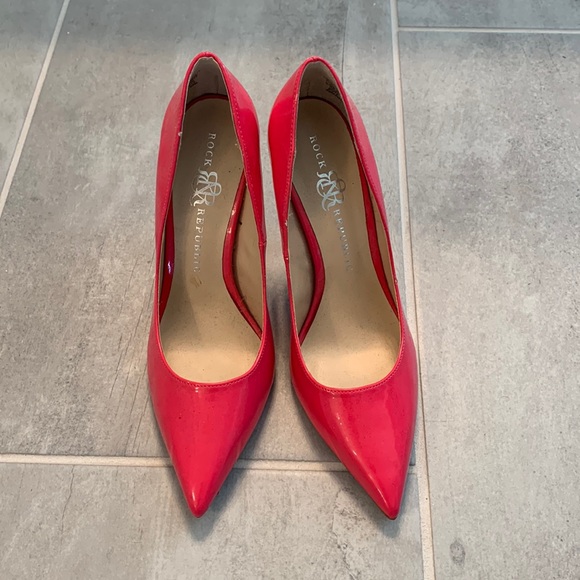 Rock & Republic Shoes - Rock and Republic hot pink heels size 7-1/2